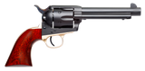 Taylors & Company 550429 Old Randall  357 Mag Caliber with 5.50" Barrel, 6rd Capacity Cylinder, Overall Matte Blued Finish Steel & Walnut Grip
