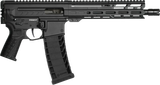 CMMG 94A8041AB Dissent MK4 9mm Luger 33+1 10.50", Black, Picatinny Brace Adapter, 9.60" M-LOK Handguard, Left Side Charging Handle, Zeroed Linear Comp, Zeroed Drop-In Single Stage Trigger