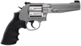 Smith & Wesson 178038 Model 686 Performance Center Pro  357 Mag or 38 S&W Spl +P Stainless Steel 5" Barrel & 7 Shot Cylinder Cut For Moon Clips, Matte Silver Stainless Steel L-Frame