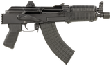 Arsenal SAM7K55 SAM7K  7.62x39mm 30+1 8.50" Black Steel Threaded Barrel, Polymer Handguards, Black Aluminum Forged & Milled Receiver, Mounted 1913 Picatinny Rail, Black Polymer Grips
