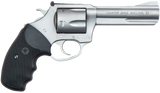 Charter Arms 73542 Mag Pug Target Large 357 Mag, 5 Shot 4.20" Matte Stainless Steel Barrel, Cylinder & Frame w/Black Finger Grooved Rubber Grip
