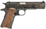 Cnc Firearms CNCVINTAGE1911 Colt 1911 Vintage Limited Edition 45 ACP 7+1 5" Stainless National Match Barrel, Color Case Hardened Steel Slide & Frame, Stag Grip