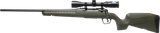 Savage Arms 32185 Axis 2 XP Combo Full Size 6.5 Creedmoor 4+1 22" Black Sporter Barrel, Black Carbon Steel Receiver Drilled & Tapped, OD Green Fixed Synthetic Stock, Weaver 3-9x40mm Scope, Left Hand