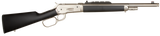 Taylors & Company 220090 1886 Ridge Runner Take Down 45-70 Gov Caliber with 4+1 Capacity, 18.50" Barrel, Matte Chrome Metal Finish & SoftTouch Black Synthetic Stock Right Hand (Full Size)