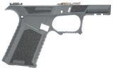Sct Manufacturing 0225020100IC Sub Compact  Compatible w/ Glock 43X/48 Gray Polymer Frame Aggressive Texture Grip Includes Locking Block