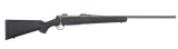 Mossberg 28259 Patriot  Full Size 450 Bushmaster 4+1 20" Stainless Cerakote Fluted Threaded Barrel, Drilled & Tapped Stainless Cerakote Receiver, Black Fixed Synthetic Stock