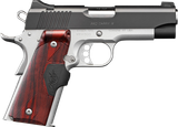 Kimber Mfg.,inc 3200389 Pro Carry II Two-Tone LG 9mm 9+1 4" Black Matte Silver Rosewood w/ Integrated Laer Grip