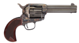 Taylors & Company 555153 1873 Cattleman 357 Mag Caliber with 4.75" Blued Finish Barrel, 6rd Capacity Blued Finish Cylinder, Color Case Hardened Finish Steel Frame & Checkered Birdshead Walnut Grip