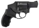 Taurus 2-850121 850  Small 38 Special 5 Shot 2" Matte Black Alloy Steel Barrel, Cylinder & Frame, Black Rubber Grip, Transfer Bar Safety, Concealed Hammer