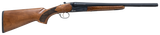 Citadel CITSBS1218 Coach  Compact Frame 12 Gauge Break Open 3" 2rd 18.50" Blued Barrel & Receiver, Walnut Fixed Stock, Ambidextrous
