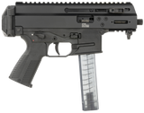 B&T Firearms 36045 APC9K Pro 9mm Luger 30+1 4.30" Black Threaded Barrel, M-LOK Handguard, Black Hard Coat Anodized Aluminum Picatinny Rail Receiver, Black Polymer Grips, Ambidextrous