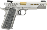 Kimber Mfg.,inc 3000423CA Rapide Dawn (CA) (MA) 45 ACP 8+1 5" KimPro Silver Front and Rear Serrations Stainless Steel Slide Gray/black Rapide G10 Grip