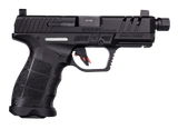 SAR USA SAR9CSOCOMBL SAR9 C  Compact Frame 9mm Luger 21+1 4" Black Steel Barrel, Black Steel Optic Ready/Ported/Serrated Slide, Black Polymer Frame w/Picatinny Rail, Interchangeable Backstrap Grip