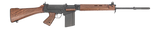 Harrington & Richardson HR51655239548 T48 Retro 308 Win/7.62 NATO 20+1 21" Black Parkerized Barrel & Steel Receiver, Walnut Furniture, Right Hand