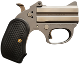 Bond Arms BAHB Honey B  22 LR 2rd Shot 3" Matte Stainless Steel Frame Black Extended B6 Resin Grips