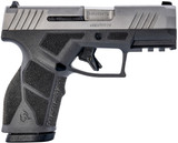 Taurus 1-GX2939G-10 GX2  9mm 10+1 3.37" Matte Stainless Steel Barrel, Matte Serrated Stainless Steel Slide, Matte Gray Polymer Frame w/Picatinny Rail, Polymer Grip