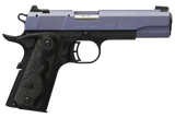 Browning 051893490 1911 Black Label Full Size Frame 22 LR 10+1, 4.25" Matte Stainless Steel Barrel, Crushed Orchid Cerakote Serrated Slide, Matte Black Polymer Frame w/Beavertail