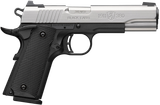 Browning 051118492 1911-380  Full Size 380 ACP 8+1 4.25" Stainless Steel Barrel, Satin Stainless Steel Serrated Slide, Matte Black Aluminum Frame, Black Polymer Grip
