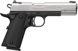 Browning 051118492 1911-380  Full Size 380 ACP 8+1 4.25" Stainless Steel Barrel, Satin Stainless Steel Serrated Slide, Matte Black Aluminum Frame, Black Polymer Grip