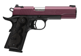 Browning 051994492 1911-380 Black Label Full Size Frame 380 ACP 8+1 4.25" Matte Stainless Steel Barrel, Black Cherry Cerakote Serrated Steel Slide, Matte Black Polymer Frame w/Beavertail