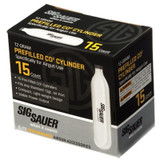 Airgun CO2 Cartridge, 12 Gram, 15 Pack