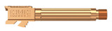 Glock 19 Fluted Barrel Threaded DLC Bnz