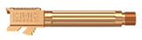 Glock 19 Fluted Barrel Threaded DLC Bnz