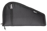 Deluxe Pistol Case W/Pocket Black 9"x6"