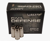 Civil Defense 45ACP+P 78gr HP 20BX