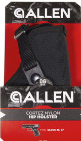 Cortez Pstl Holster RH Sz 6 Nylon Black