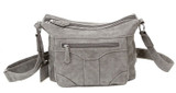 ConCarry Purse Cross Bdy W/Holster Gry/Suede