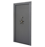 Snap-S Prem Vault Door Dark Grey 36"x80" *DS*