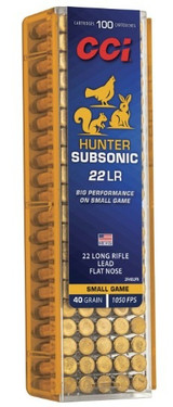 .22LR 40gr SGB SUB 100/Box
