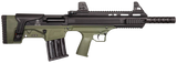 ATI ATIG20BDG Bulldog  20 Gauge Semi-Auto 3" 5+1 18.50" Black Steel Barrel, Black Aluminum Receiver, Picatinny Mount, Green Fixed Bullpup Stock