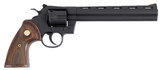 Python .357 Mag 8" Blued/Wlnt 6rd