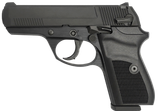 Rock Island 56798 LI380  Compact 380 ACP 8+1, 3.55" Black Steel Barrel, Black Parkerized Serrated Slide, Black Parkerized Steel Frame w/Beavertail, Black Polymer Grip