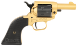 Heritage Mfg BK22SC Barkeep  22 LR 6 Shot 2.68" Gold Cerakote Barrel, Gold Cerakote w/Black Accents Frame, Black Cerakote Cylinder, Black Star Polymer Grips