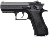IWI US J941FS9ORP Jericho 941 Mid-Size Frame 9mm Luger 16+1 3.80" Black Chrome Lined Steel Barrel, Black Serrated Steel Slide & Frame w/Beavertail & Picatinny Rail, Black Textured Grips