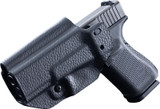 Ambi IWB/OWB Leather Hyb rid, G19/23/44 Blk