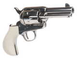 Cimarron CA346DOC Doc Holliday Thunderer Combo 45 Colt (LC) 6 Shot, 3.50" Nickel Barrel, Cylinder & Frame, White Birds Head Grips w/"Doc Holliday" Engraved In The Backstrap