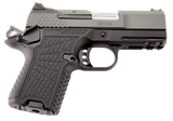 Wilson Combat SFX9SCR3A SFX9 Sub-Compact 9mm Luger 10+1 15+1 3.25" Stainless Steel Barrel, Black DLC Serrated Stainless Steel Slide, Black Aluminum Frame w/Beavertail & Picatinny Rail, Black G10 Grip