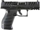 Walther Arms 2851229 PDP Compact Optic Ready 9mm Luger 4" 15+1 Black Black Steel Slide Performance Duty Textured Black Polymer Grip