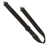 Sling Web 1.25" Blk QuickAdj W/Swivels