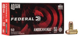 AmerEagle 40 S&W 155gr FMJ Ball