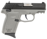 SCCY Industries CPX1CBSGG3 CPX-1 Gen3 9mm Luger 10+1 3.10" Sniper Gray Polymer w/Picatinny Rail Serrated Black Nitride SS Slide Sniper Gray Polymer Grip