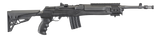 Ruger 5888 Mini-14 Tactical 5.56x45mm NATO 20+1 16.12"  Threaded Barrel w/Flash Suppressor, Blued Alloy Steel, ATI Strikeforce 6 Position Stock, Includes Picatinny Rail, 2 Magazines, Scope Rings