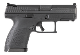 CZ-USA 91560 P-10 S  9mm Luger 12+1 3.50" Black Steel Barrel, Black Nitride Serrated Steel Slide, Black Polymer Frame w/Picatinny Rail, Black Interchangeable Backstrap Grip, Ambidextrous