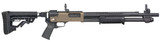 590R Tactical 12Ga 18.5" MBUS 2Tone FDE/Blk 6rd