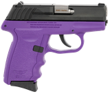 SCCY CPX-3CBPUG3 380 BLK SLIDE PUR GRIP NO SFE 10R