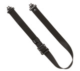 Sling Web Slide&Lock Blk QAdj W/Swivels